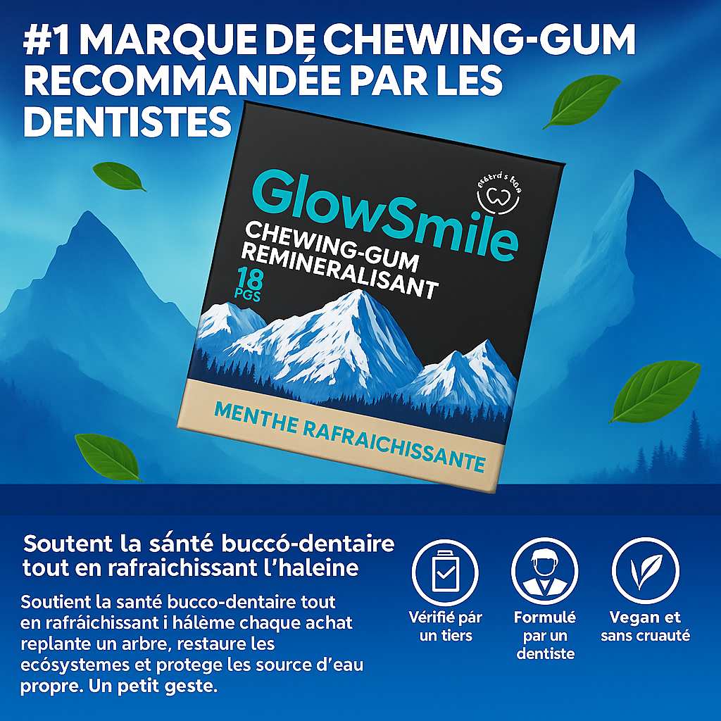 Gomme reminéralisante