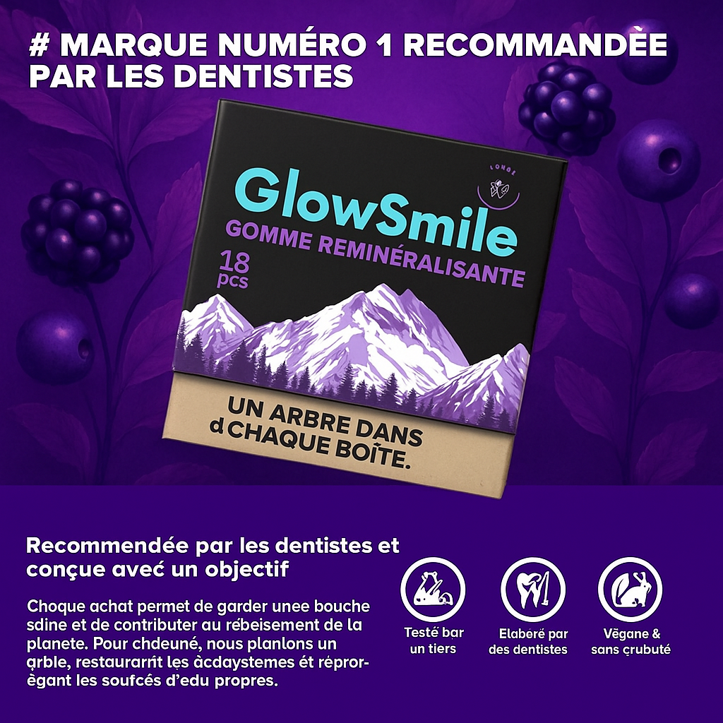 Gomme reminéralisante